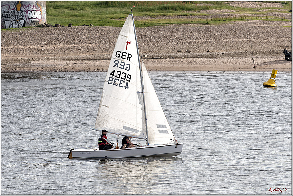 100 Jahre Rheinwoche 2022 - 2. Wettfahrt  Hitdorf - Duesseldorf, 03.06.2022,
